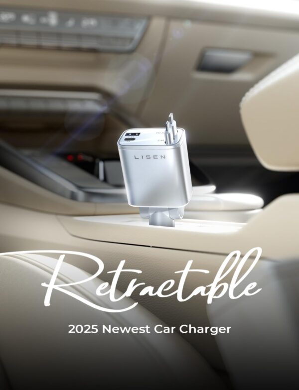 61CzBN5nHBL._AC_SL1500.jpg LISEN for iPhone 17 Retractable Car Charger