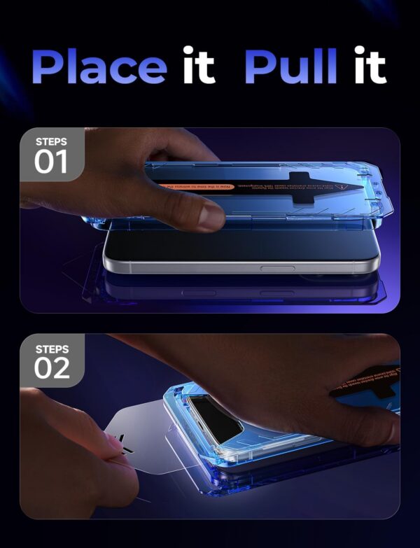 LISEN 2 Pack for iPhone 16E / iPhone 14 / iPhone 13 Screen Protector