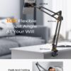 Lisen 2 Clamps Tablet Phone Stand for Desk