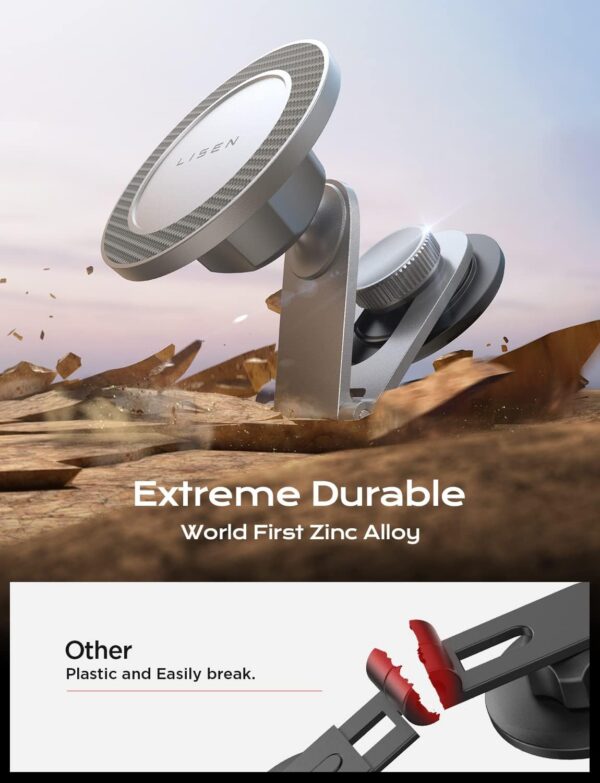 61LBRUr_xbL._AC_SL1500.jpg Lisen Tesla MagSafe Phone Mount Holder