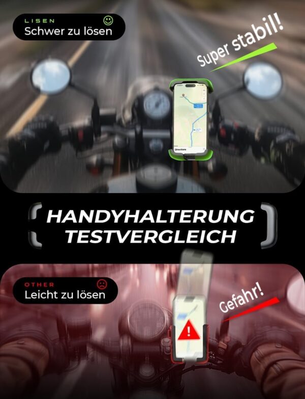 LISEN Mobile Phone Holder Bicycle Handlebar