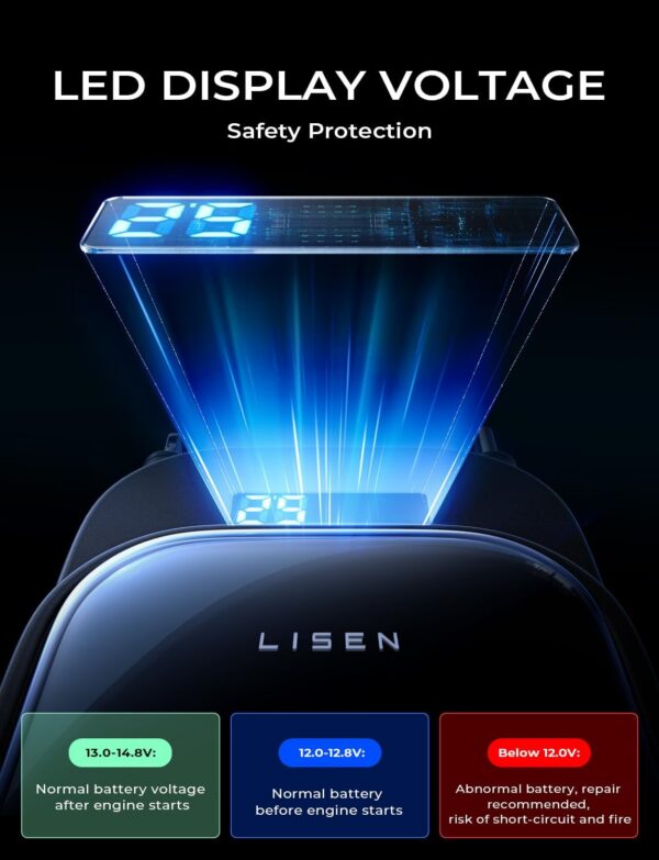 LISEN for iPhone 17 Pro Max Retractable Car Charger