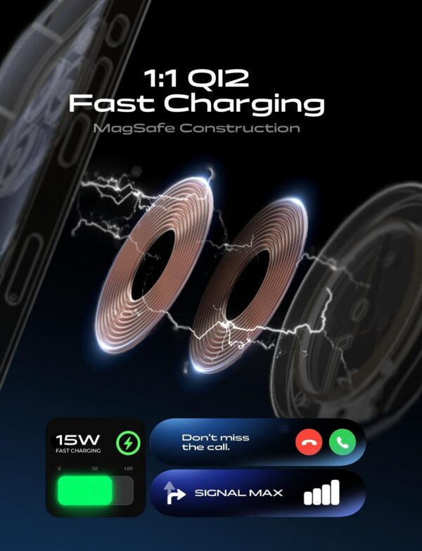 LISEN for Qi2 15W MagSafe Car Mount Charger