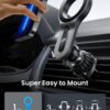 LISEN for MagSafe Car Mount, Magnetic Phone Holder for Car Air Vent Phone Holder [Strong Magnetic] Hands Free Cell Phone Holder Strong Clip Car Accessories fit iPhone 17 Pro Max 16 15 14 13