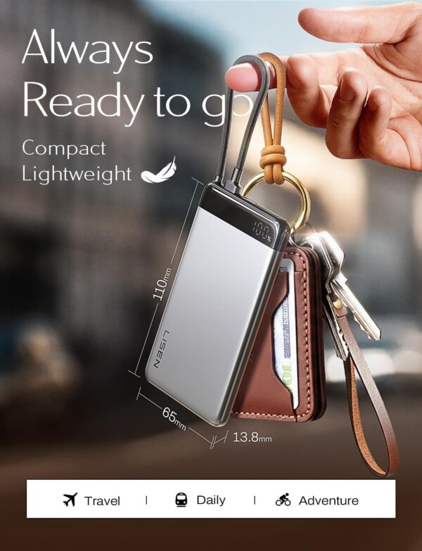 71119UoNiPL._AC_SL1500.jpg LISEN for iPhone 17 Portable Charger