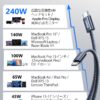 LISEN MacBook Pro Charging Cable 2M