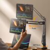 Lisen 2 Clamps Tablet Phone Stand for Desk