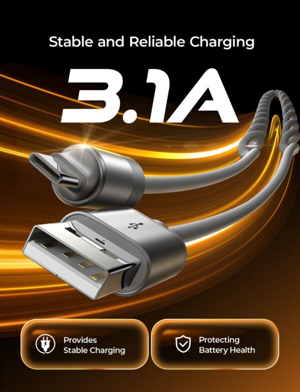 718WuIJCJpL._SL1500.jpg LISEN Coiled USB C Cable