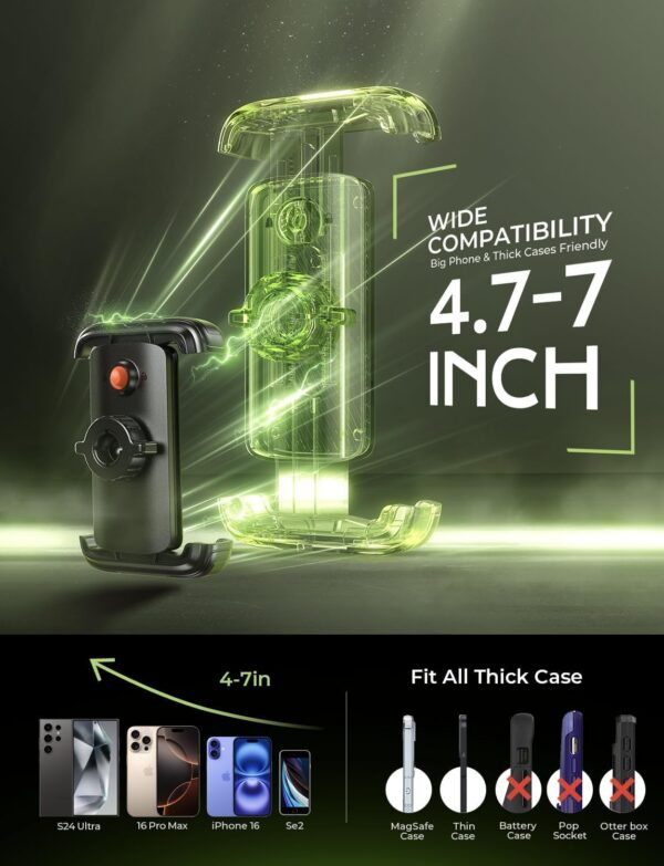 LISEN Mobile Phone Holder Bicycle Handlebar