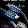 LISEN 95W USB C Car Charger Fast Charging