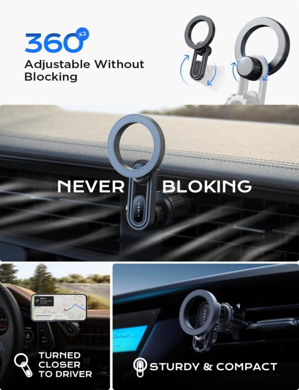 Lisen MagSafe Car Mount for iPhone