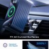 LISEN for 15W MagSafe Car Mount Charger,Magnetic Wireless Car Charger for iPhone 17 Pro Max Accessories,Magnetic Phone Holder for iPhone 17-12,Samsung,Jeep Ford F150 Accessories,Gifts for Men