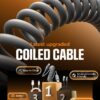 71JB0wBBRML._SL1500.jpg LISEN Coiled USB C Cable