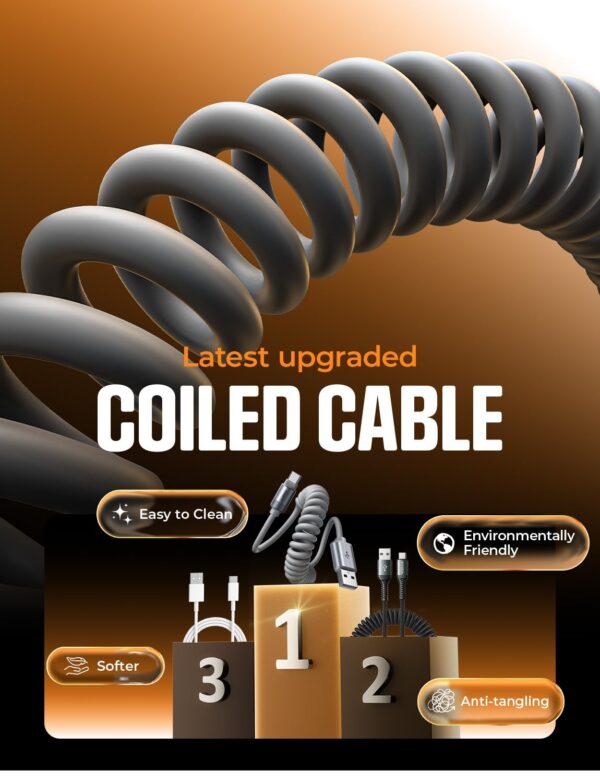 71JB0wBBRML._SL1500.jpg LISEN Coiled USB C Cable