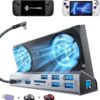 71LLPc5ou-L._AC_SL1500.jpg Lisen 13-in-1 Steam Deck Dock with Dual Cooling Fan