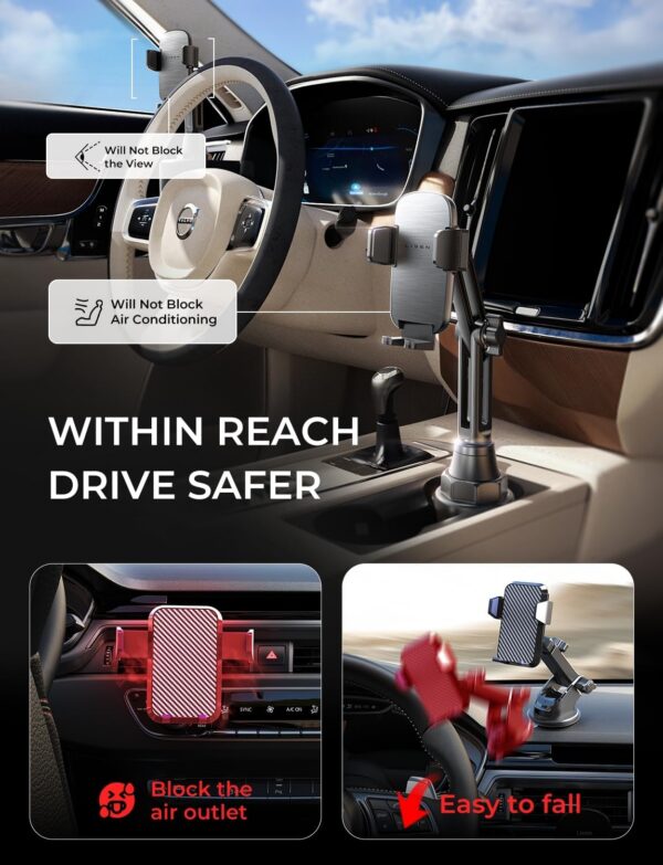 71LT5_g1zDL._AC_SL1500.jpg Lisen Cup Holder Phone Mount for Car