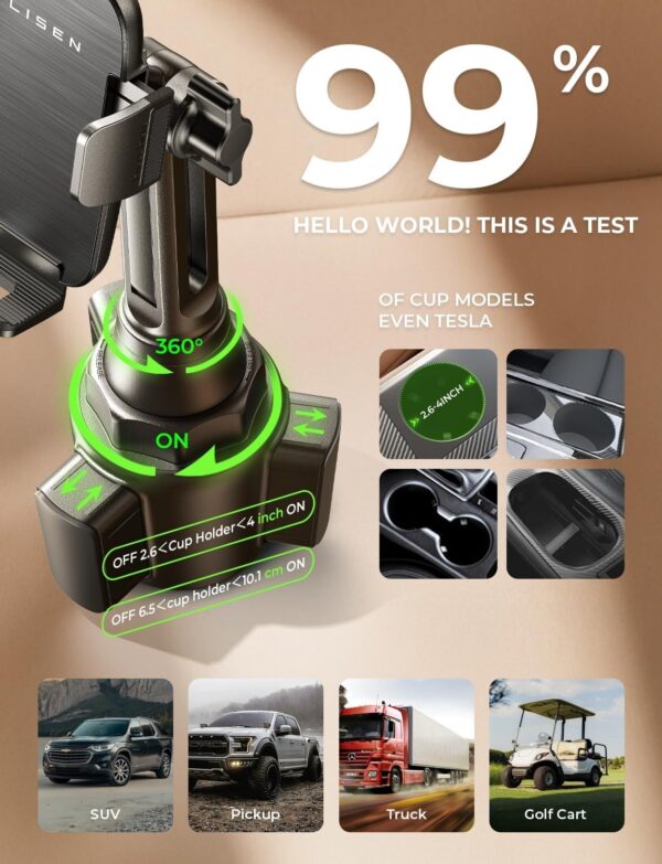 71WahMs6zxL._AC_SL1500.jpg Lisen Cup Holder Phone Mount for Car