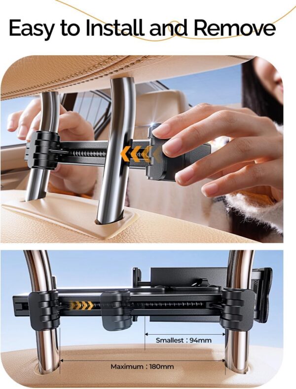 71g5JsKaH2L._AC_SL1500.jpg LISEN for iPad Car Mount Tablet Holder