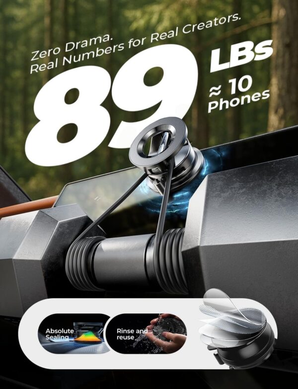 LISEN Vacuum for MagSafe Car Mount