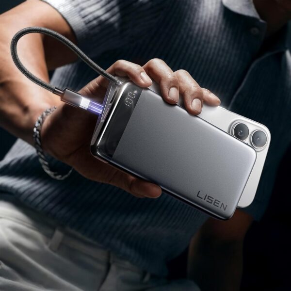 LISEN 20000mAh Power Bank Portable Charger