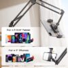 Lisen 2 Clamps Tablet Phone Stand for Desk