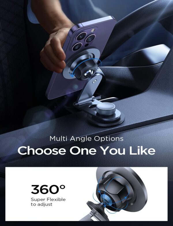 71l8t8MrIfL._AC_SL1500.jpg Lisen Tesla MagSafe Phone Mount Holder