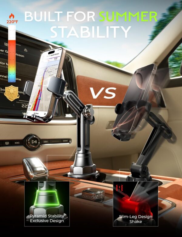 71t7tzIFDrL._AC_SL1500.jpg Lisen Cup Holder Phone Mount for Car