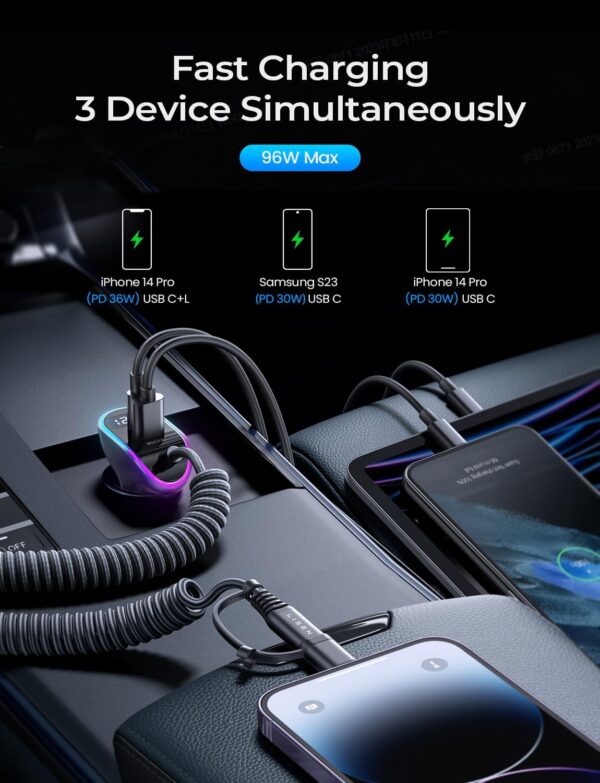 Lisen USB C&L Car Charger