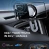 LISEN for MagSafe Car Mount, Magnetic Phone Holder for Car Air Vent Phone Holder [Strong Magnetic] Hands Free Cell Phone Holder Strong Clip Car Accessories fit iPhone 17 Pro Max 16 15 14 13