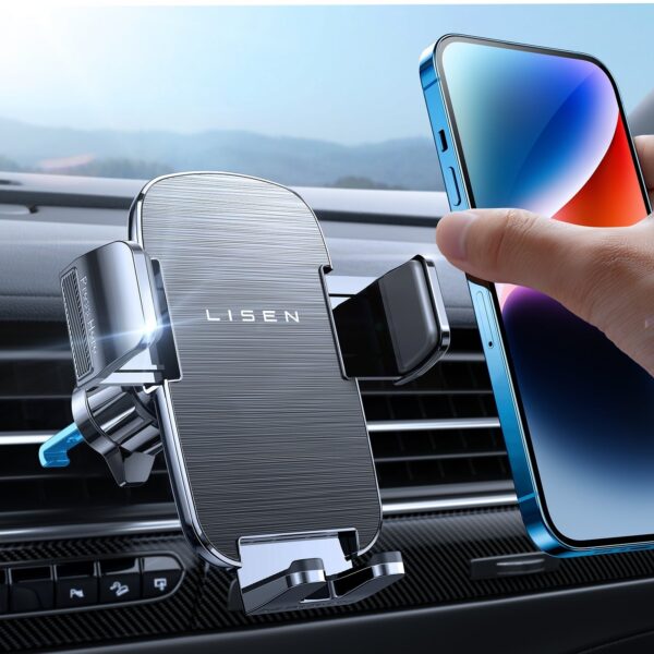 carphoneholdervent_06d88b01-3675-4204-89fb-3b6672f676ff.jpg LISEN Car Phone Holder Vent Ultra Stable