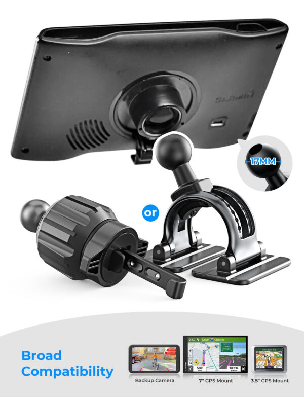 LISEN for MagSafe Car Mount [95% Increase Magnetism] Magnetic Phone Holders for Your Car,Car Accessories for Men Women Truck 360 Dashboard Vent Phone Mount for Garmin GPS Fit iPhone 16 15 14 13 12